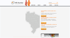 Desktop Screenshot of hrhunter.com.br